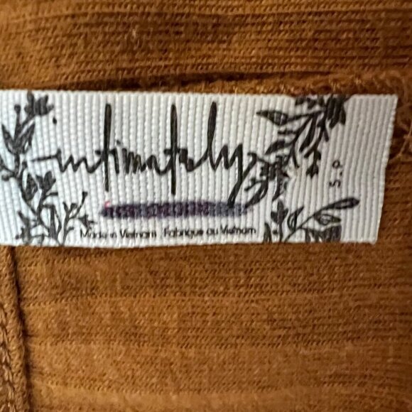 Intimately Free People Rib Knit Long Sleeve Crop Top Size Small - Picture 11 of 12